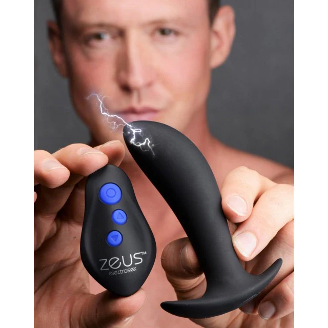 64X Pro-Shocker Vibrating and E-stim Prostate Plug - Image 3