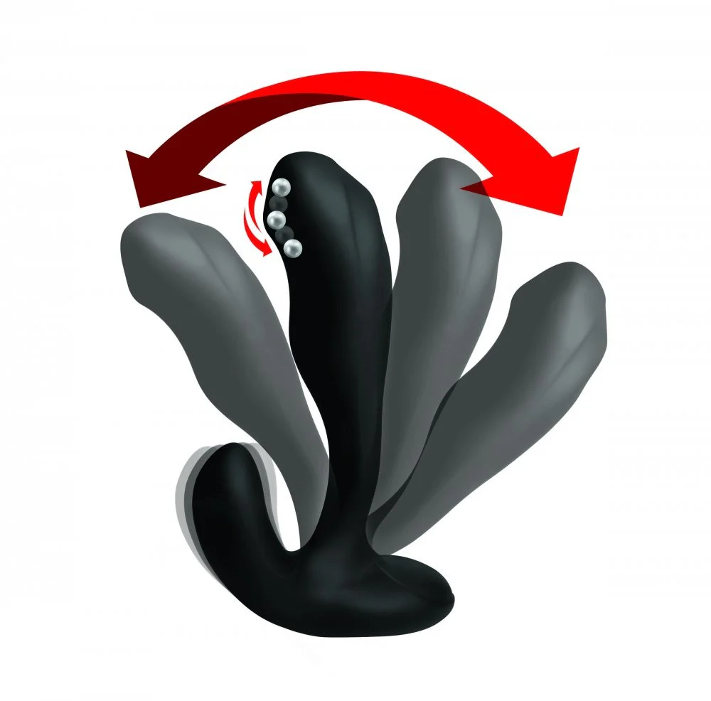 7X Bendable Prostate Stimulator with Stroking Bead - Image 3