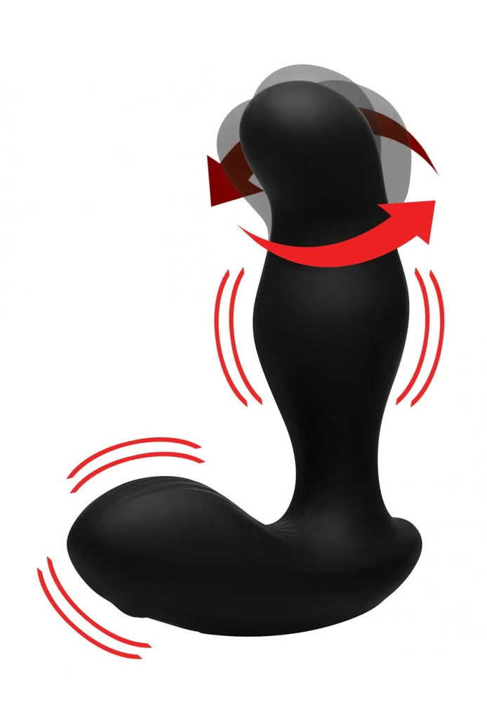 7X P-Gyro Silicone Prostate Stimulator with Gyrating Shaft - Image 6