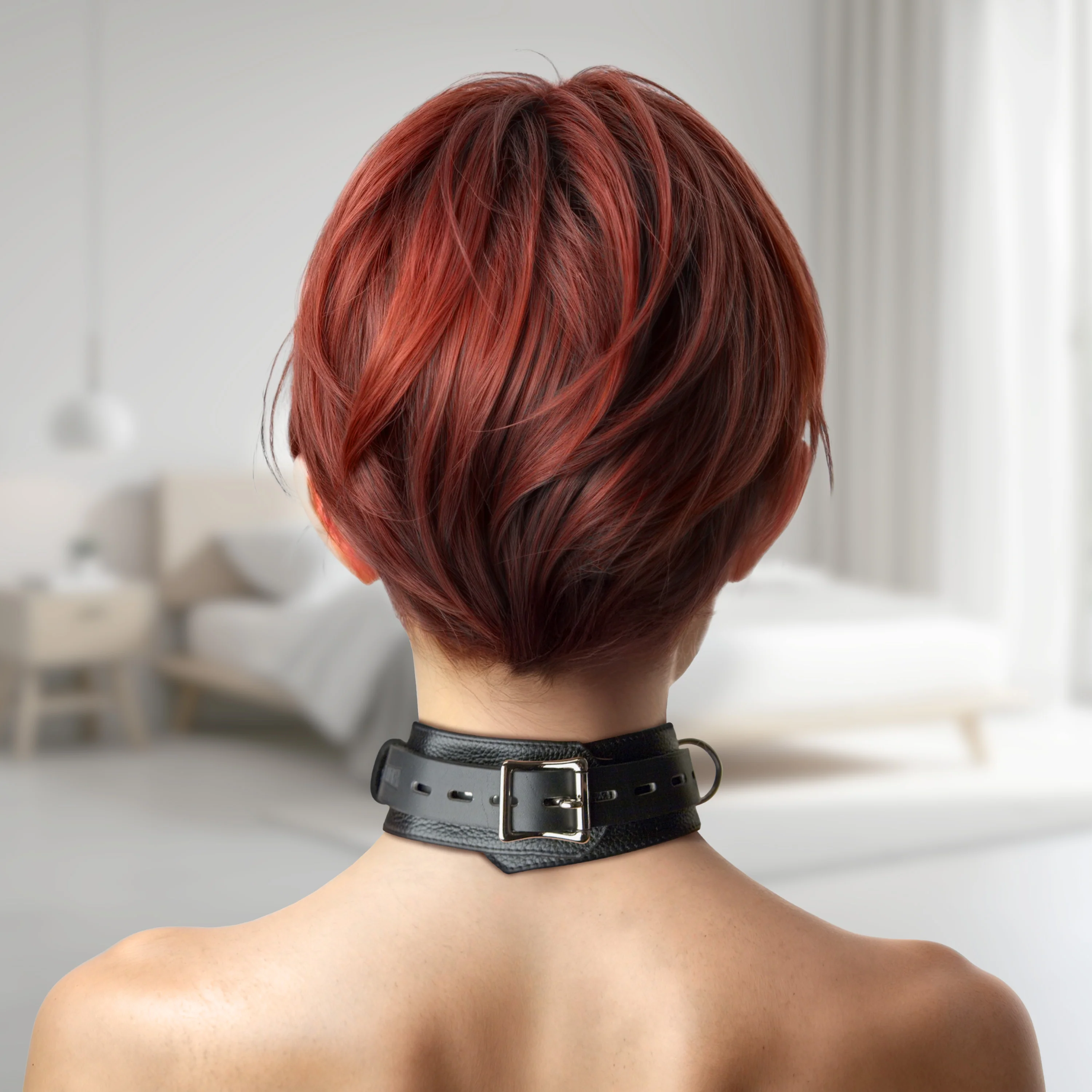 Strict Leather Deluxe Locking BDSM Collars - Image 4