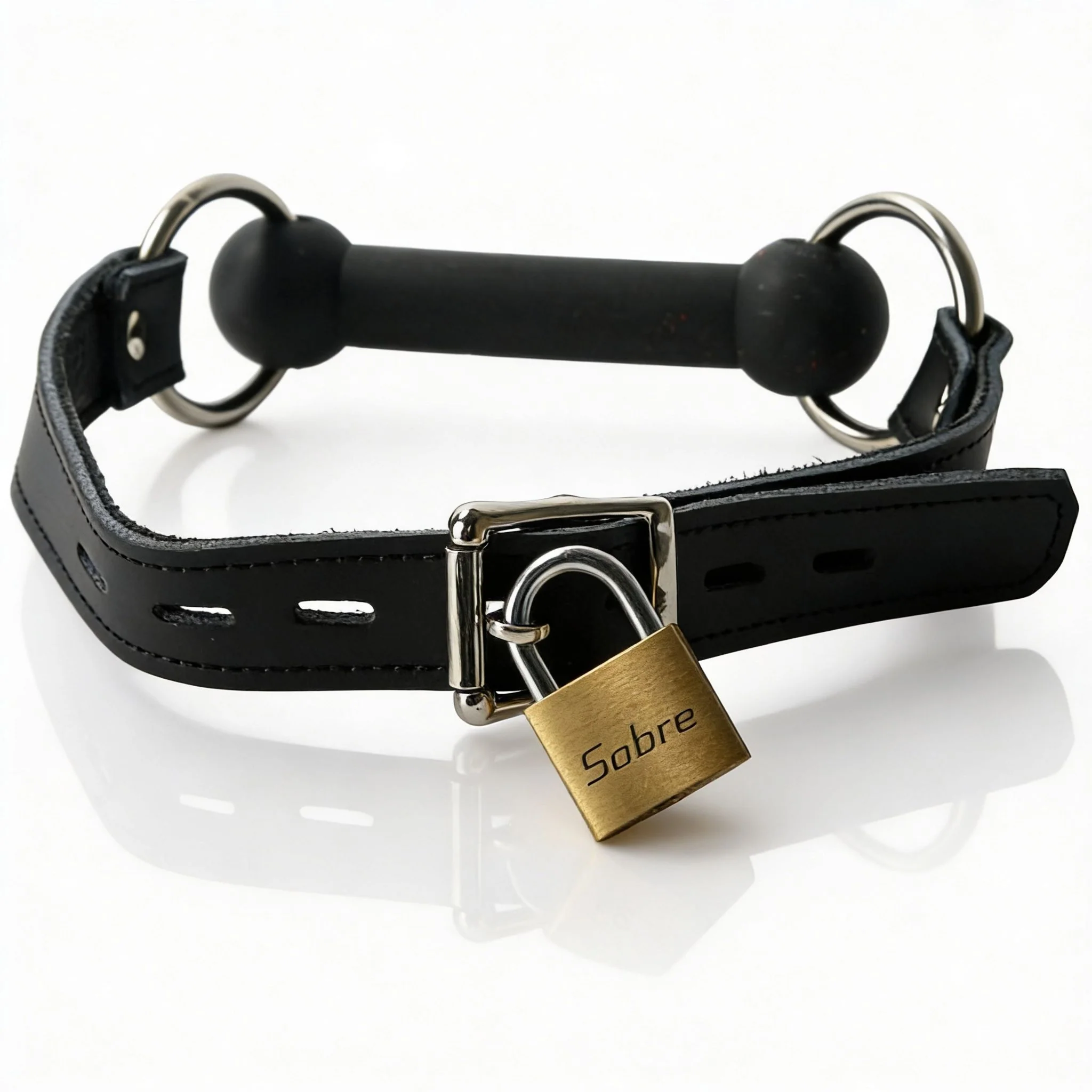 Strict Leather Silicone Bit Gag - Image 5