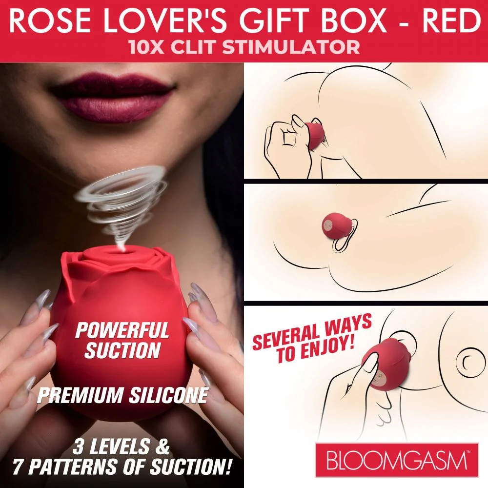 The Rose Lover's Gift Box 10X Clit Suction Rose - Image 8